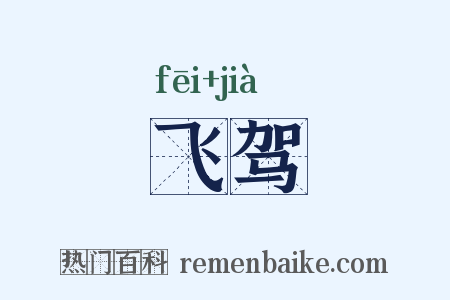 飞驾是什么意思的图片